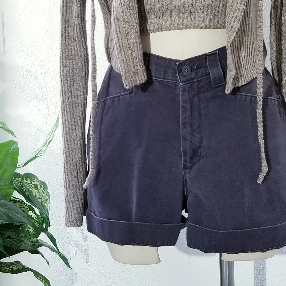 Vintage Lee Casuals 90s High Waist Mom Jeans Short